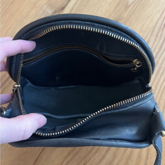 COACH VINTAGE CANTEEN BAG, NAVY BLUE. - Picture 9 of 13